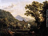 Isle Paintings - View of the Isle of Sora by Joseph Bidauld